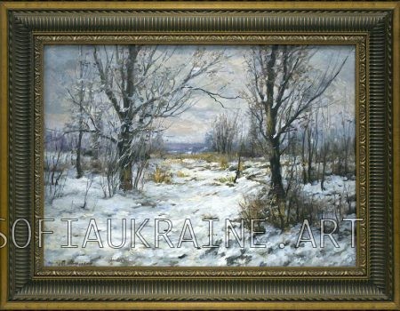 1_Metolkin Vladyslav_Early snow_2008_19.7х27.6″_canvas, oil