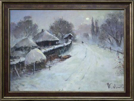 20_Kizenko Nestor_Winter_1987_20.4х27.9″_canvas, oil