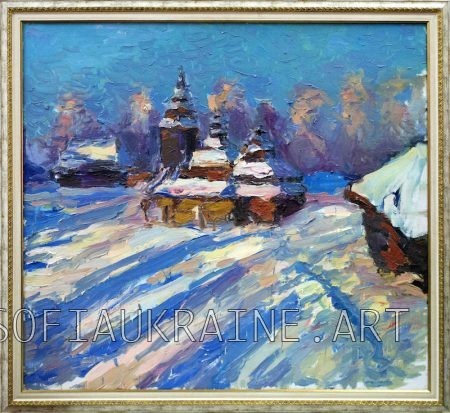 4_Dupliy Serhiy_Winter Castle_2005_35.4х39.4″_canvas, oil