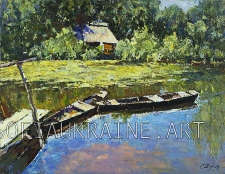 8_Shapovalov Serhiy_Boats_2014_23.6х31.5″_canvas, oil