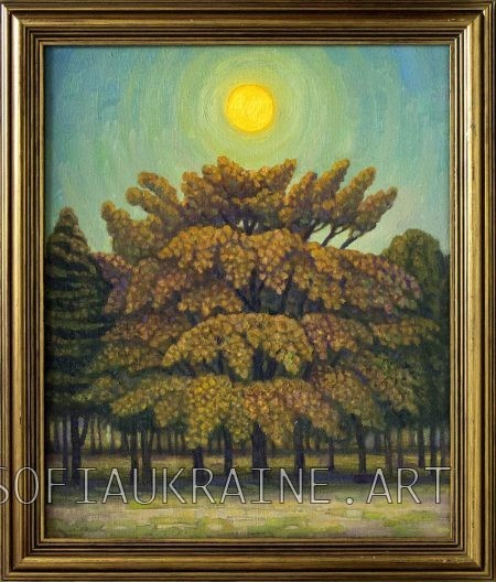 9_Leshchenko Eugene_Autumn month_2005_22.2х18.5″_canvas, oil